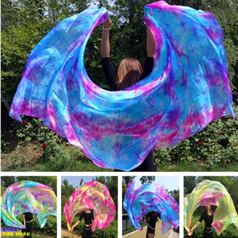 Silk Painting Dye - Nowy krawat-dye taniec 100% prawdziwe jedwabne