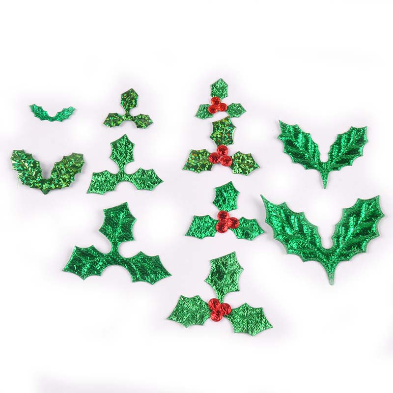 100 sztuk 25-60mm liście choin – Art Craft Christmas Tree recenzja i cena