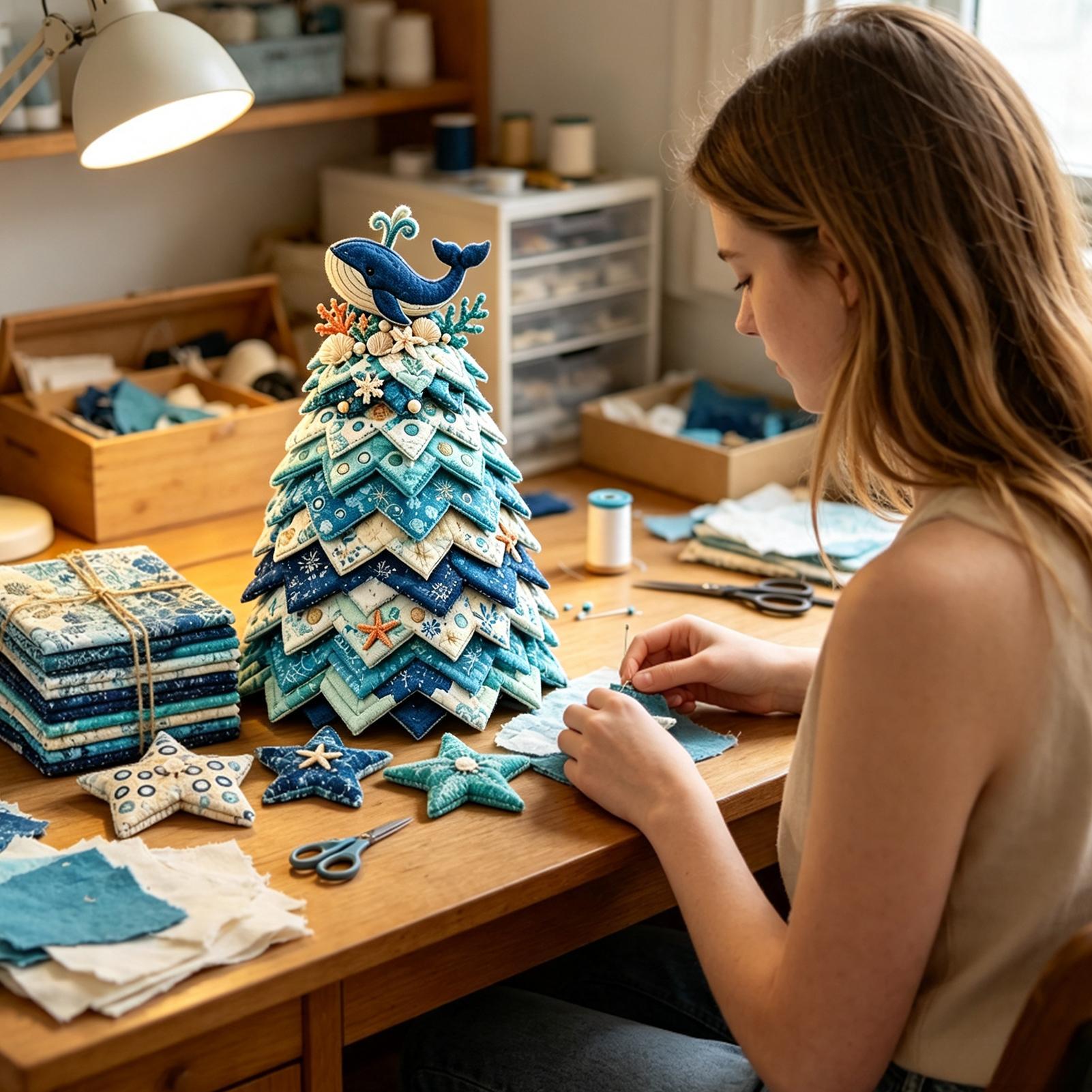 Zestawy do szycia kołder świąt – Art Craft Christmas Tree recenzja i cena