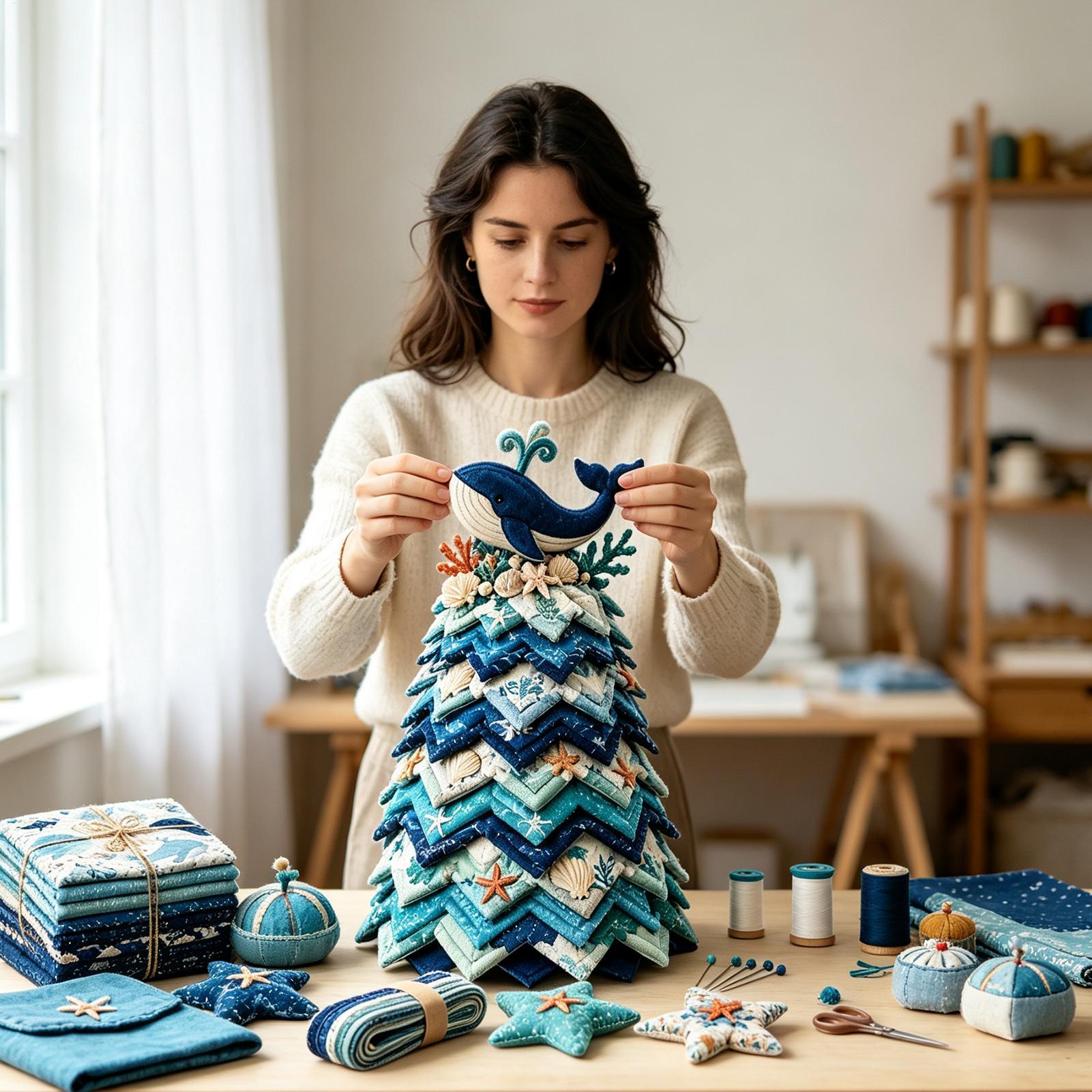 Zestawy do szycia kołder świąt – Art Craft Christmas Tree recenzja i cena