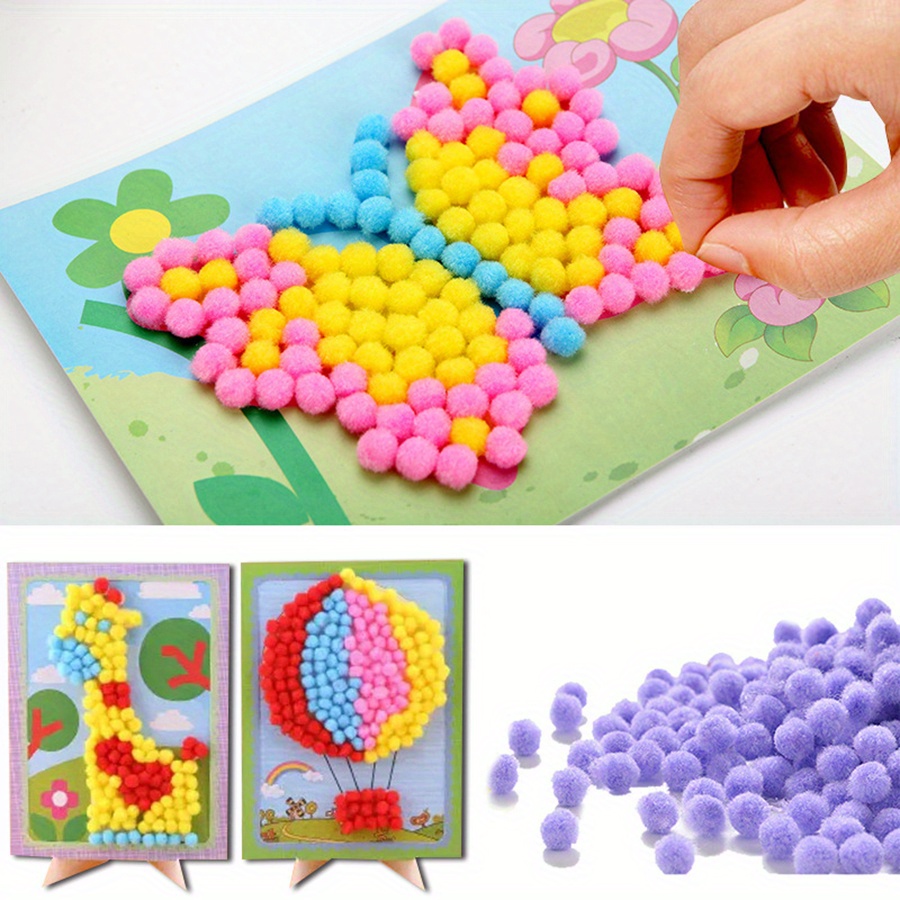 2 szt. 16x21cm Kolorowe Pompon – Art Craft Handmade recenzja i cena