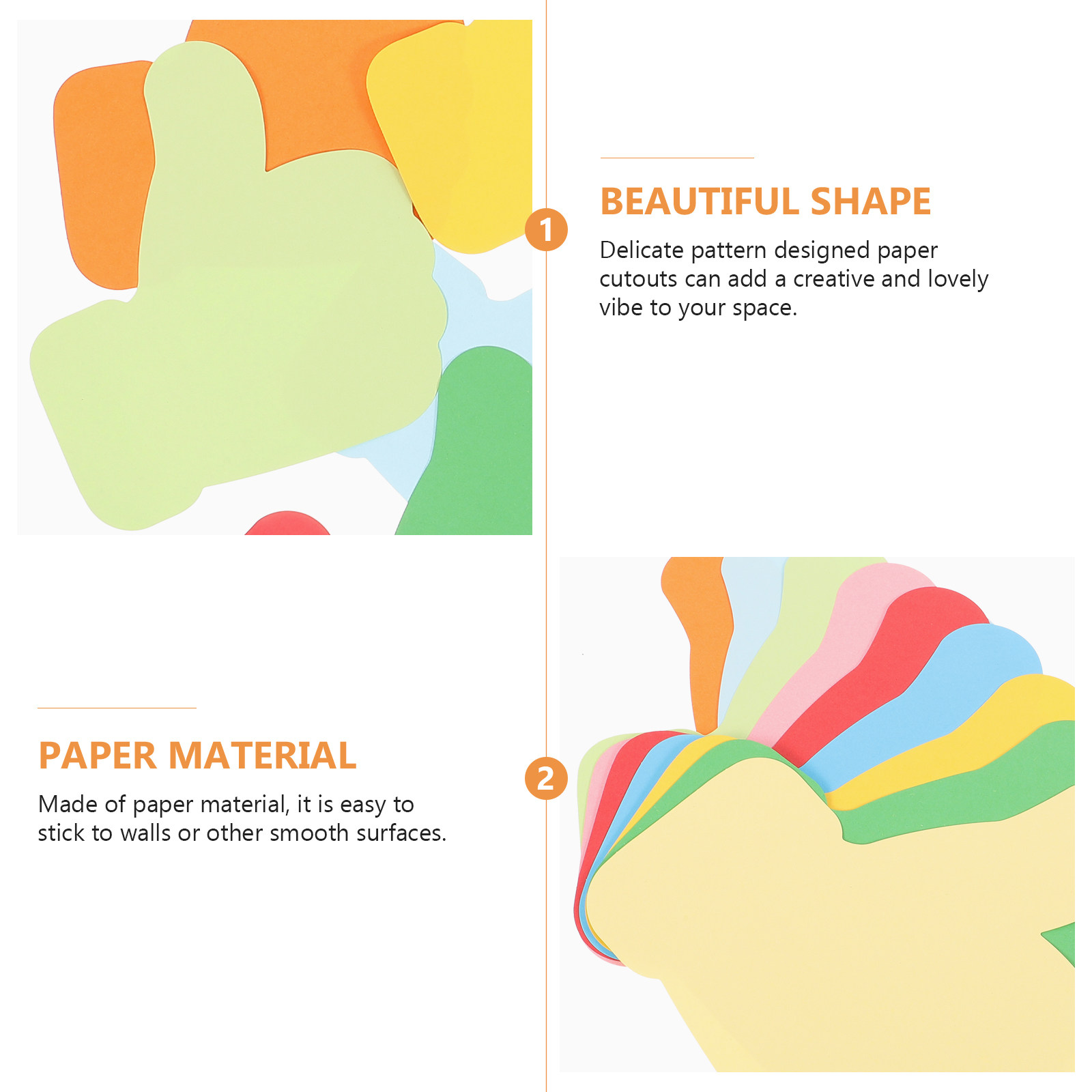 54 sztuki wycinków papierowych – Art Craft Paper recenzja i cena