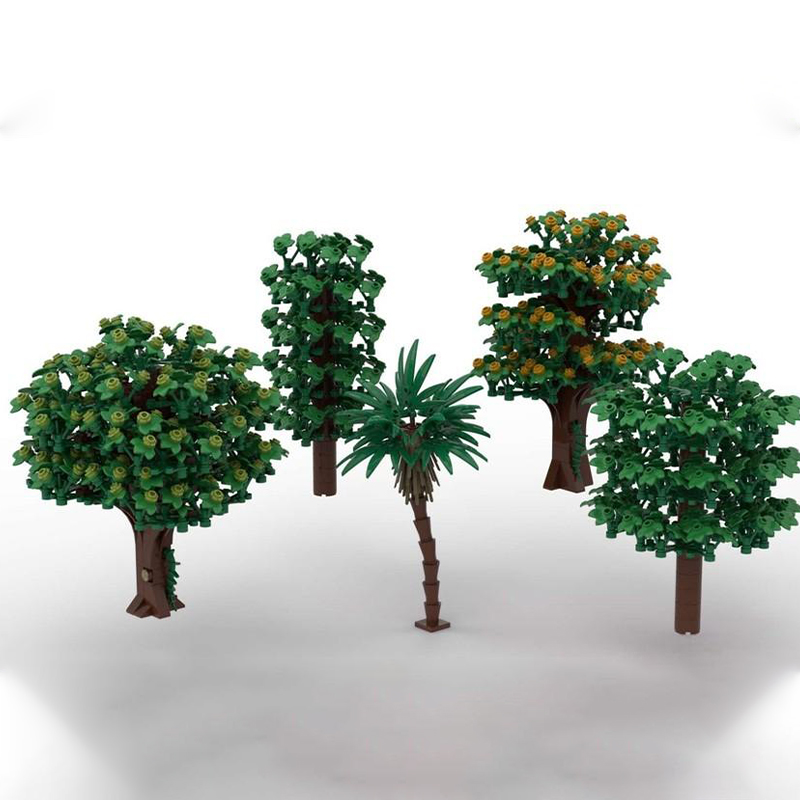 2076 elementów MOC Zestaw Drze – Art Craft Christmas Tree recenzja i cena